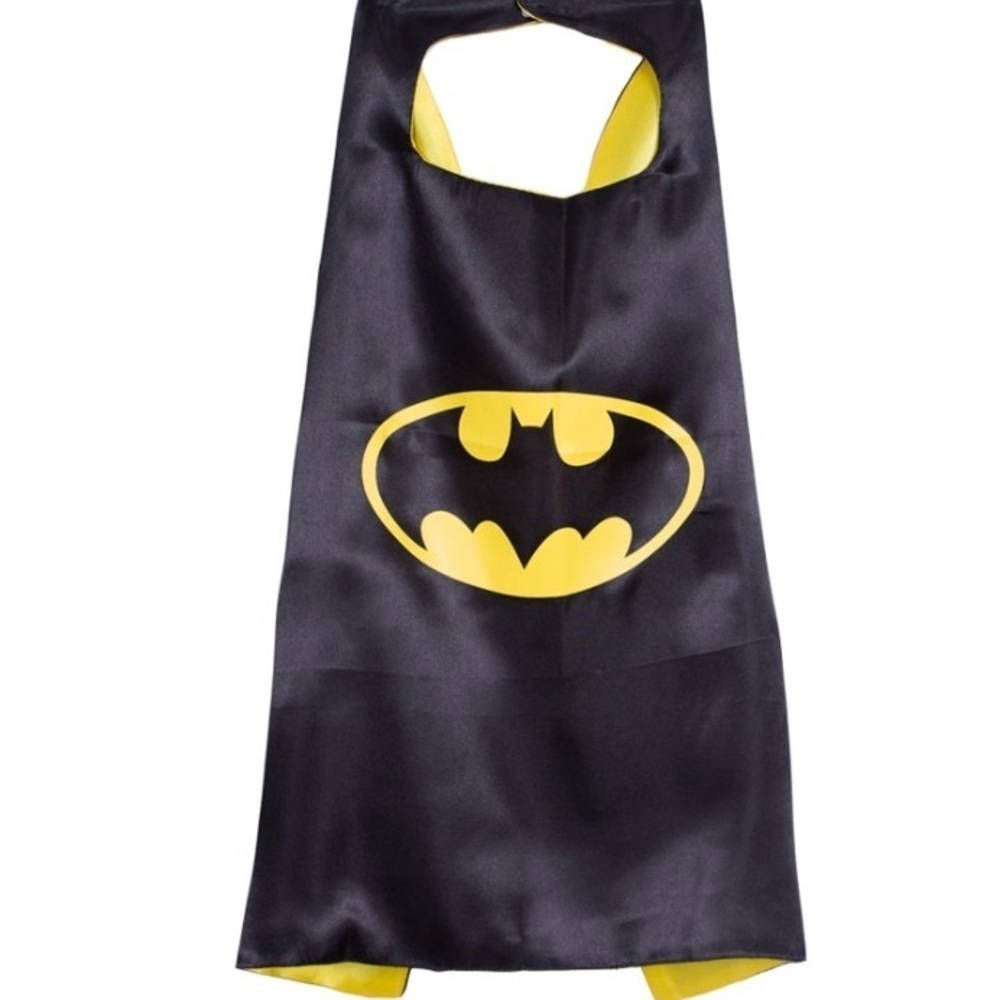 Youth Batman Cape - one size. Velcro closure at back.​​​​​
